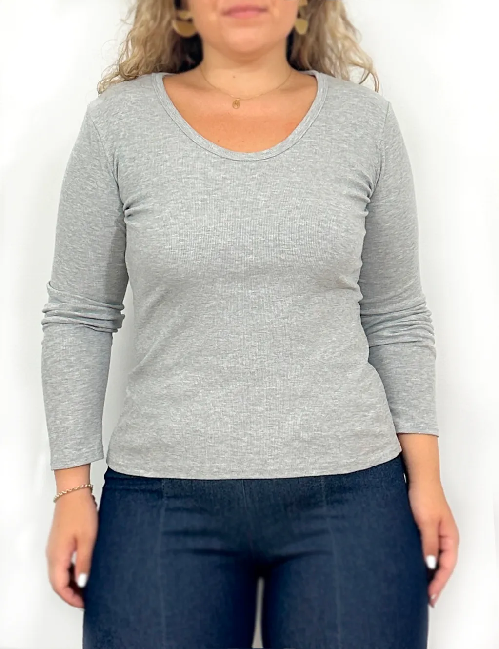 Camiseta Rib Mezcla