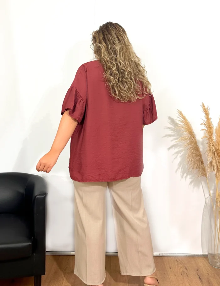 Blusa Burdeos - Imagen 3