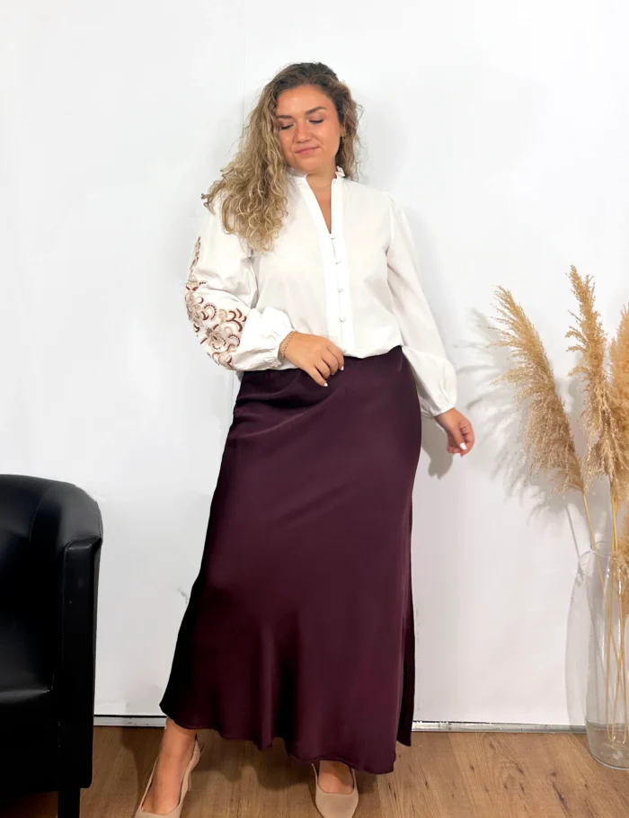 Blusa Bordado Blanca