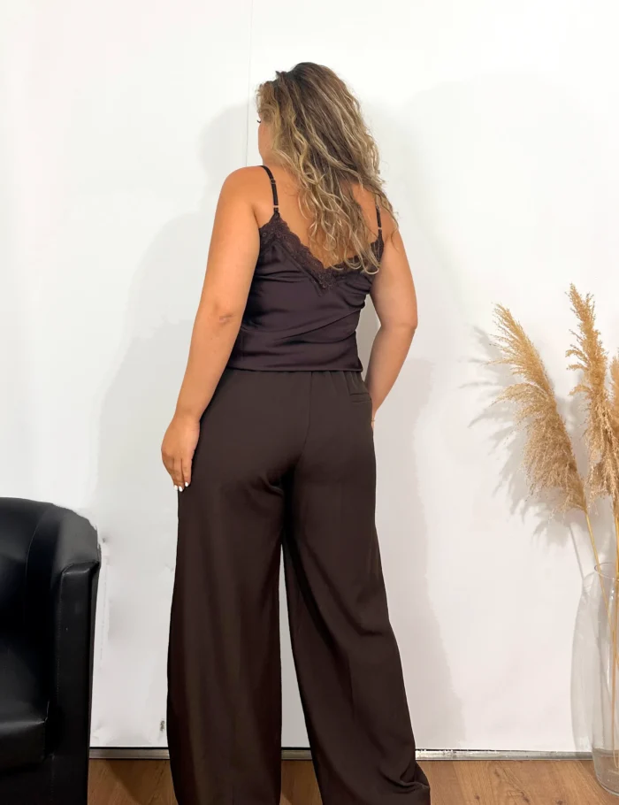 Pantalón Traje Chocolate - Imagen 6