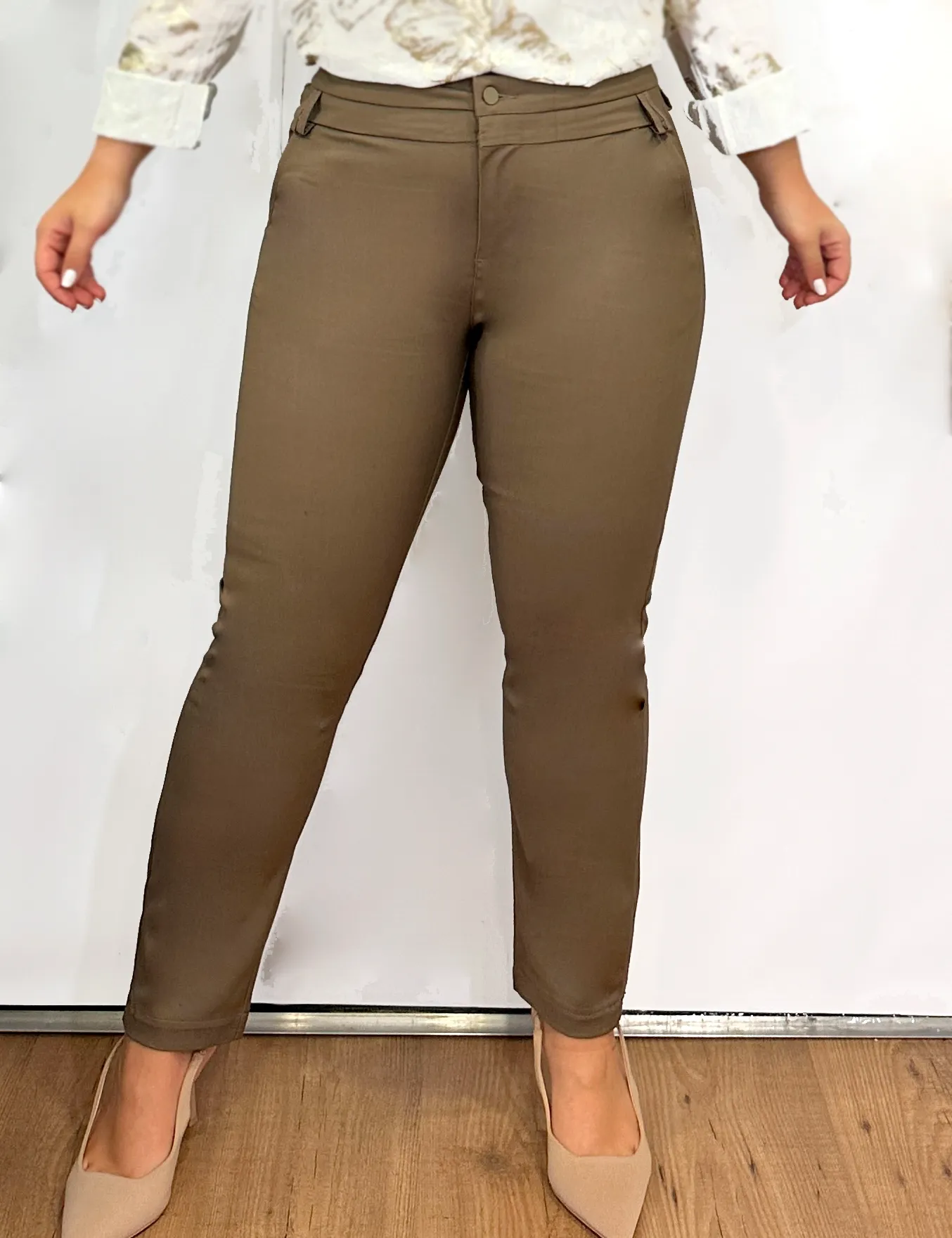 Pantalón Chino Marrón