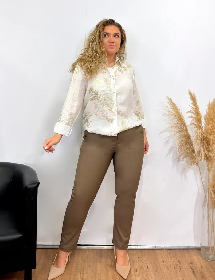 Camisa Gold Blanca