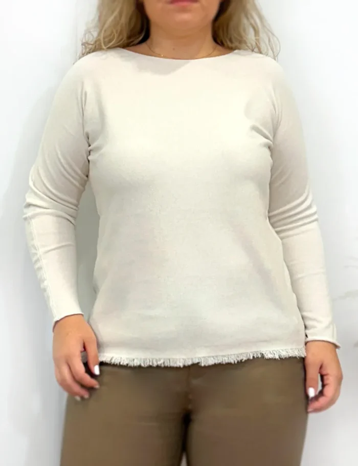 Jersey Crema Flecos - Imagen 2