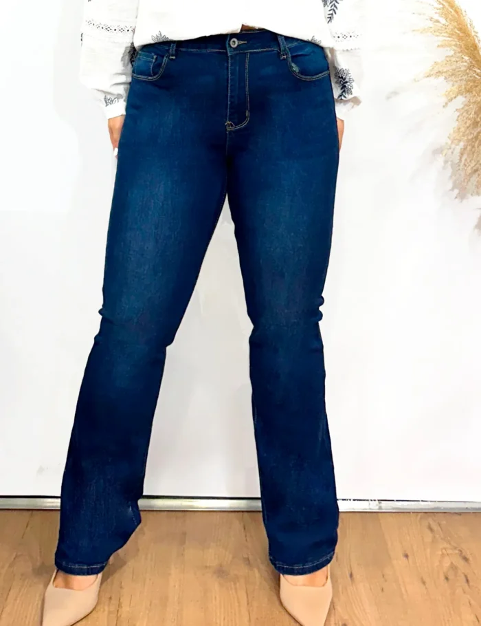 Jeans Straight Push-up
