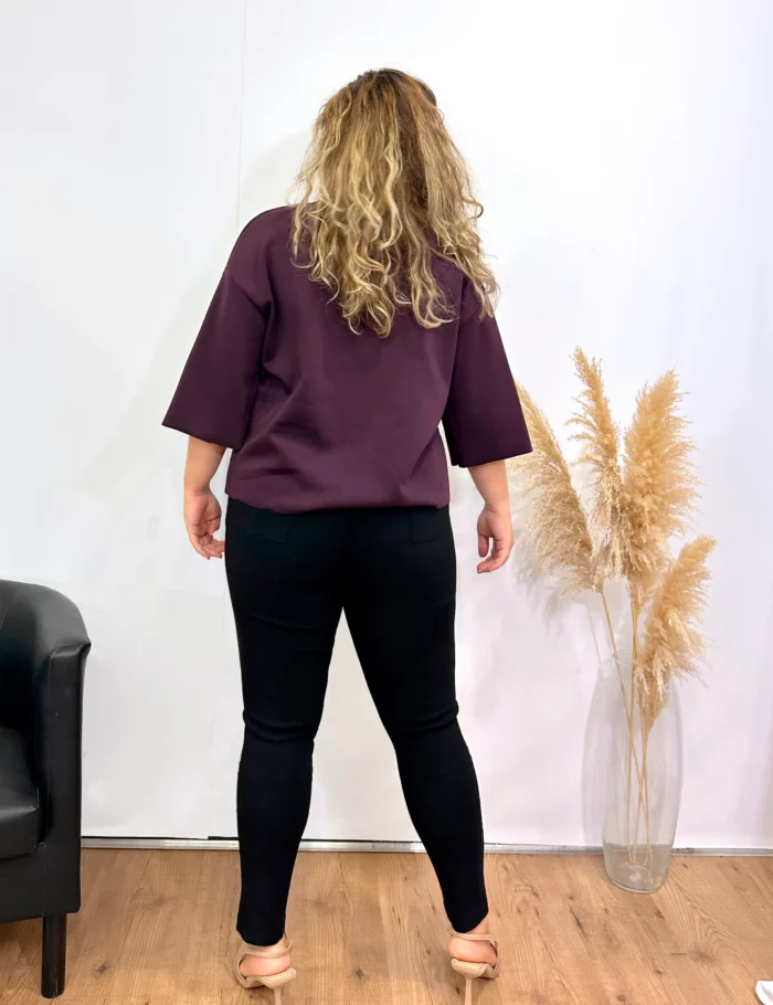 Pantalón Skinny Negro - Imagen 3