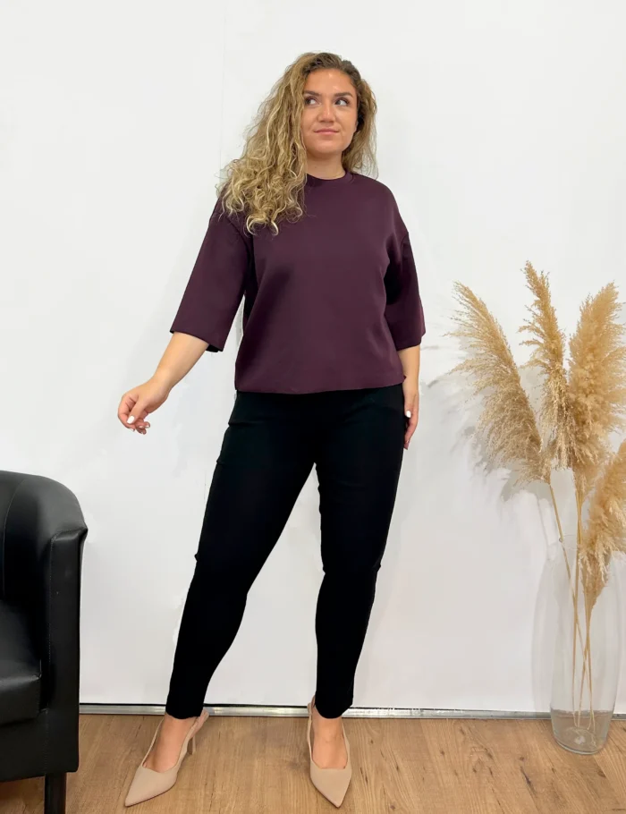 Pantalón Skinny Negro - Imagen 2