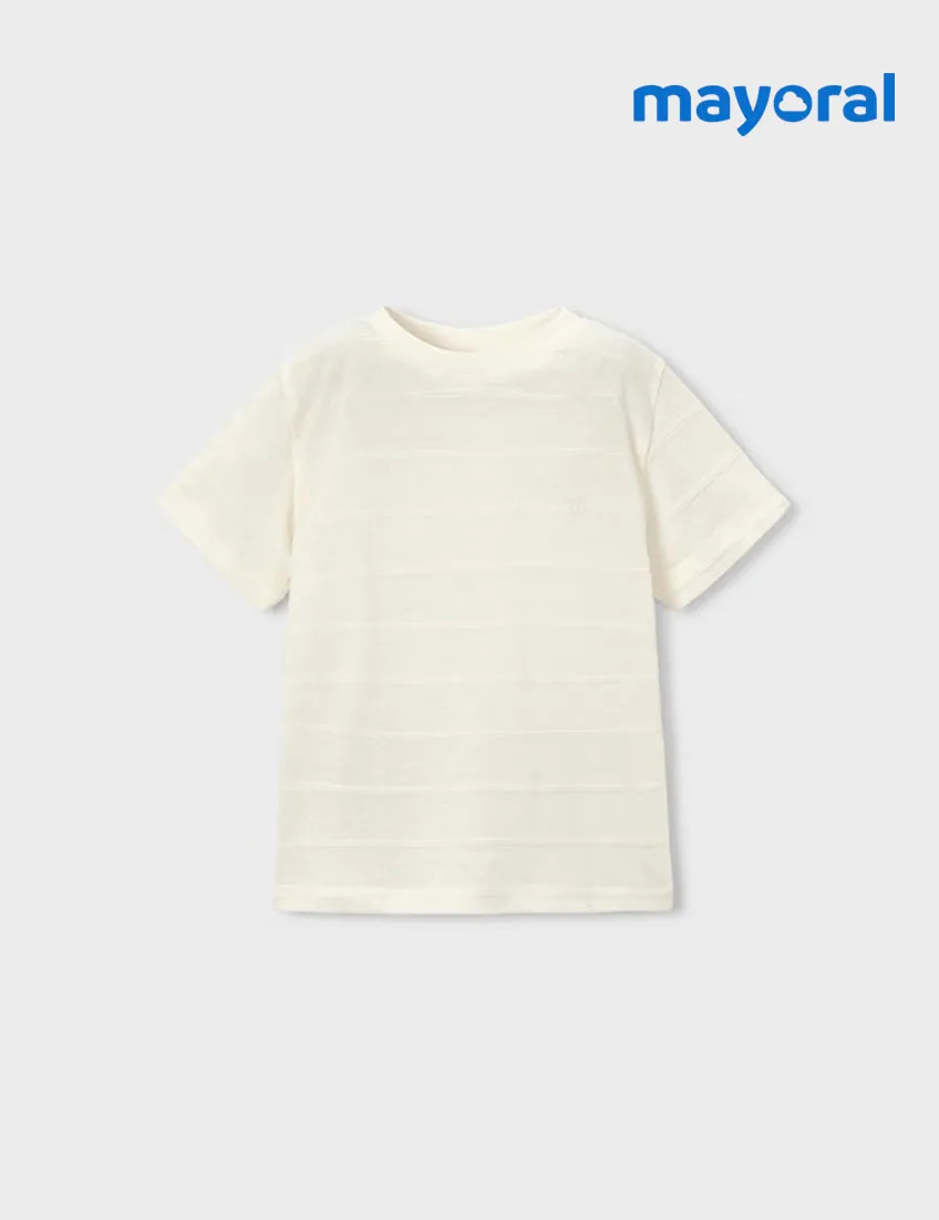 Camiseta Estructura Crema