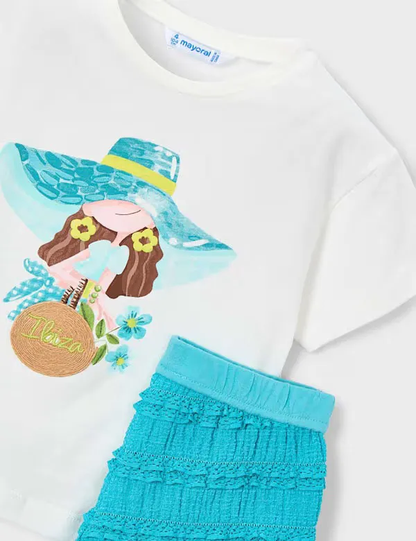 Alternative view of Conjunto Short Fantasía