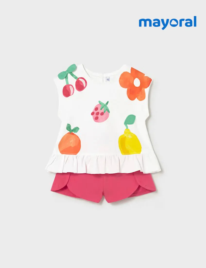 Conjunto Frutas Short