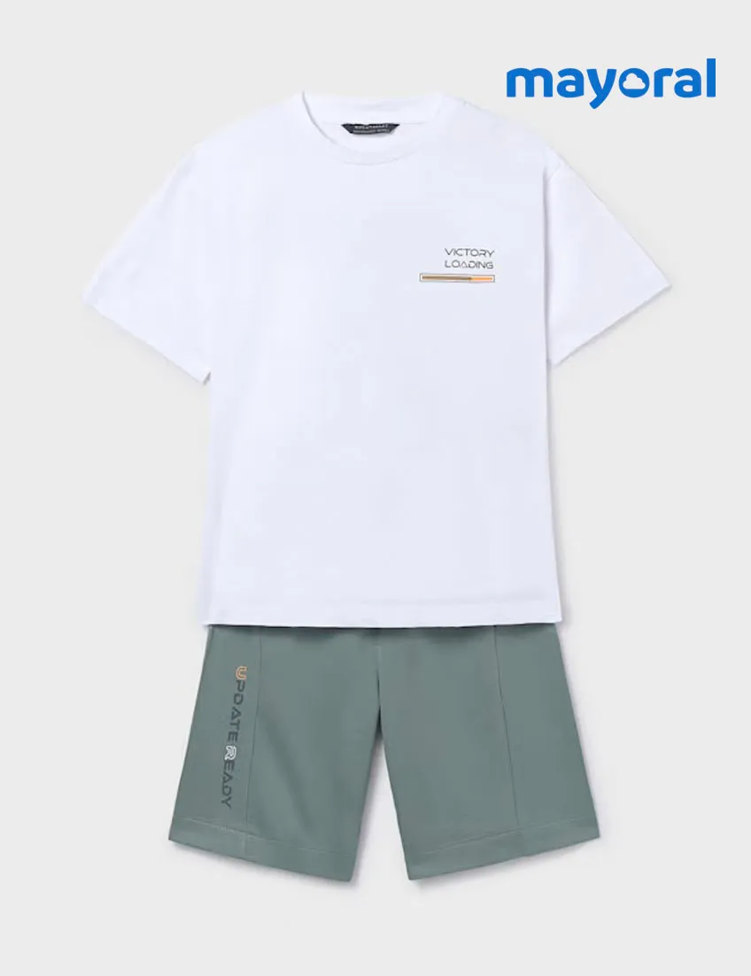 Conjunto Print Back Verde