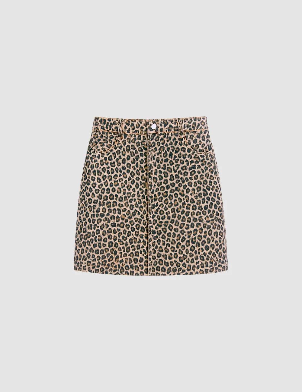 Mini Falda Leopardo