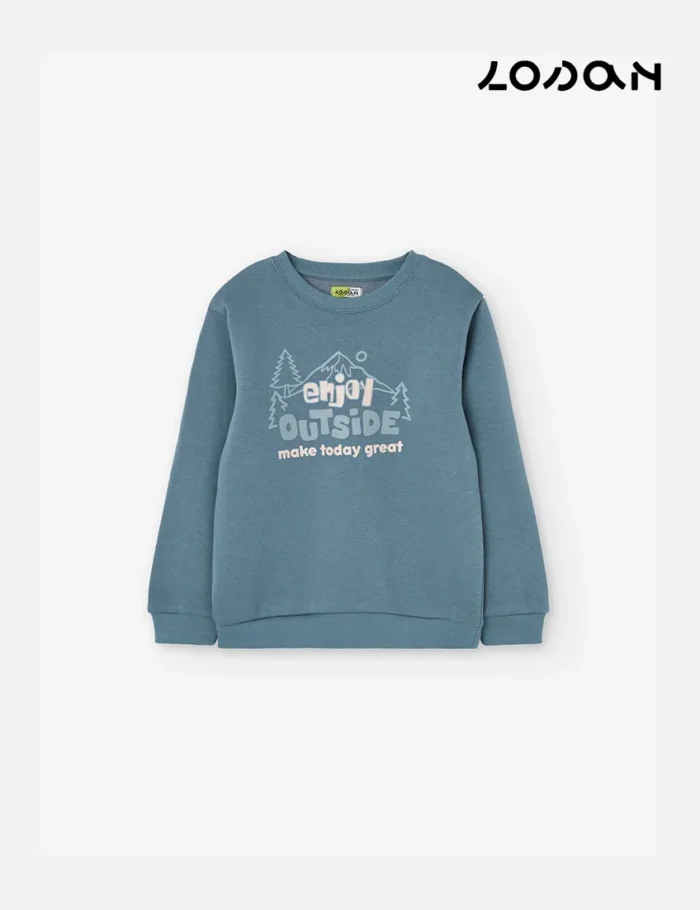 Sudadera Enjoy Azul Clara