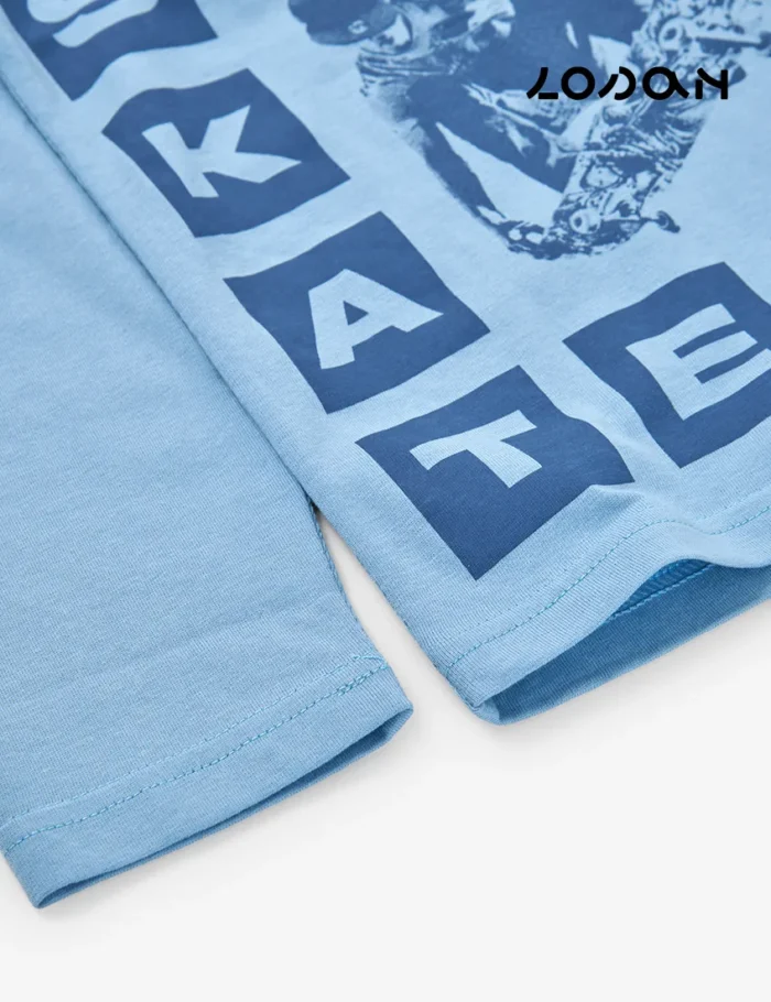 Camiseta Skate Azul - Imagen 2