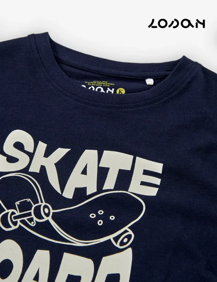 Camiseta Skateboard Marino - Imagen 2