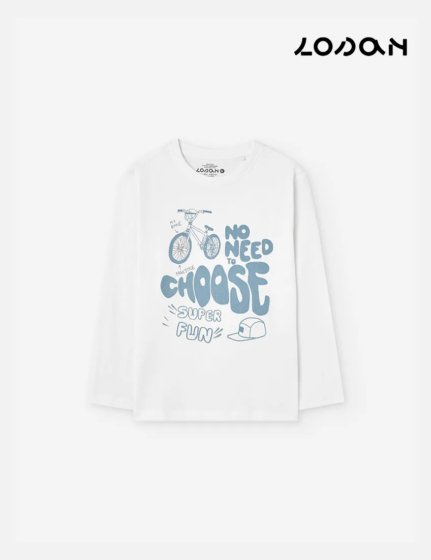 Camiseta No Need Blanca
