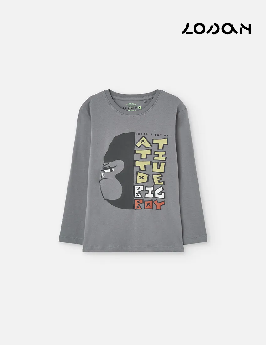 Camiseta Gorila Gris