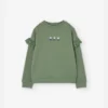 Sudadera Volantes Verde