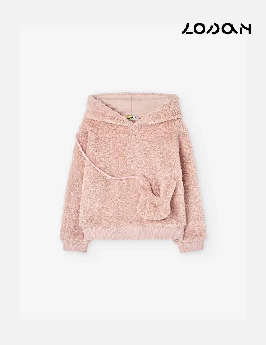Sudadera Rosa Pelito