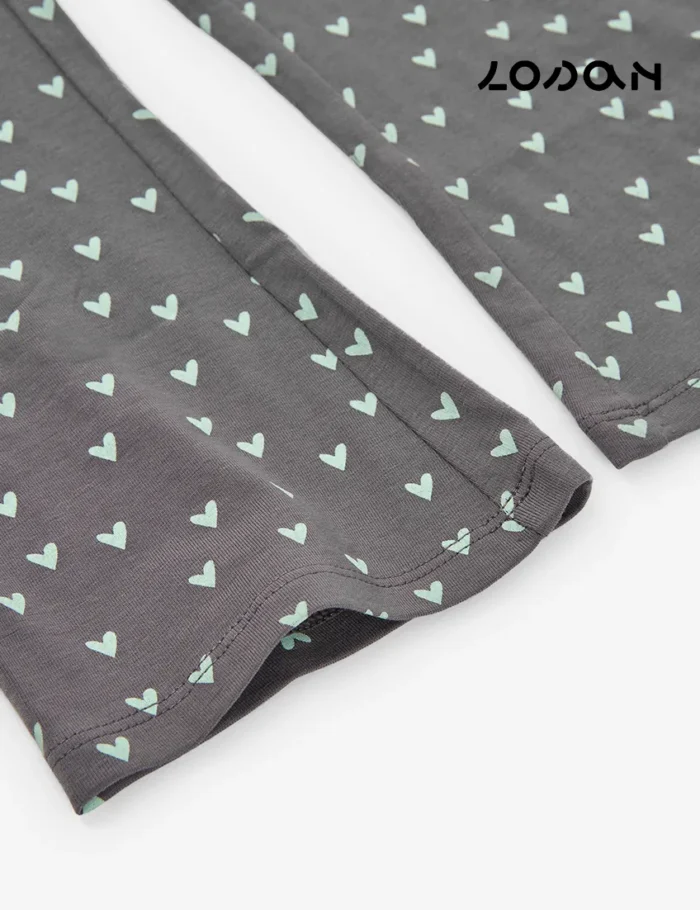 Legging Corazones Gris - Imagen 2