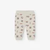 Jogger Estampado Crema