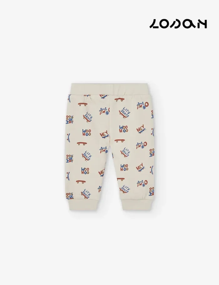 Jogger Estampado Crema - Imagen 3