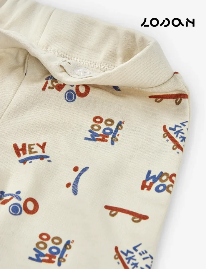 Jogger Estampado Crema - Imagen 2