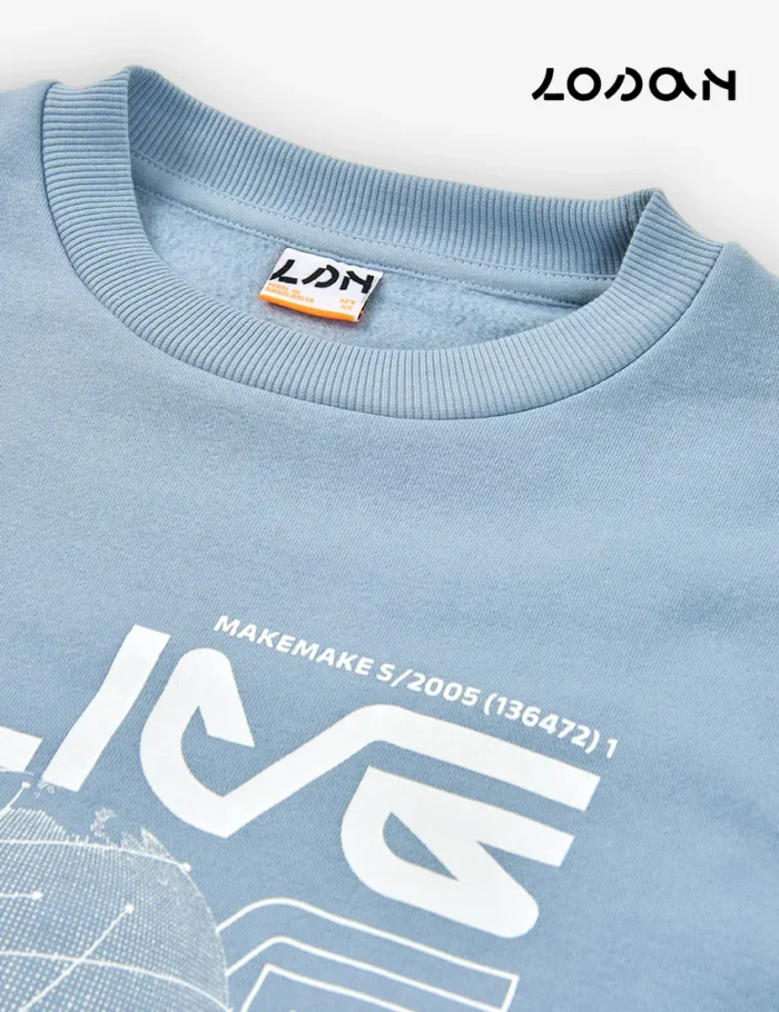 Sudadera Alive Celeste - Imagen 2