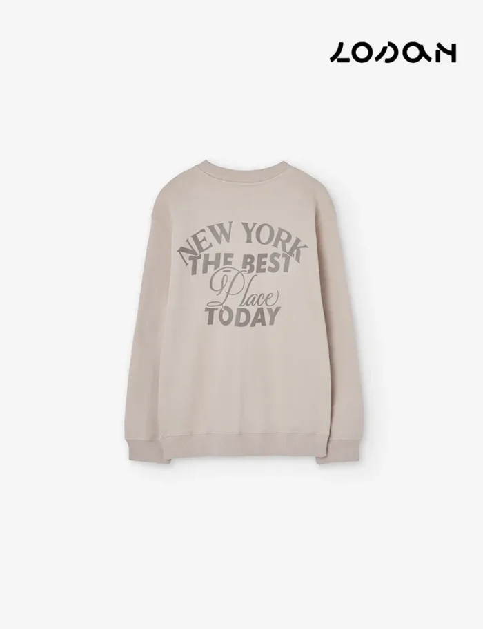 Sudadera Crema Best Option - Imagen 3