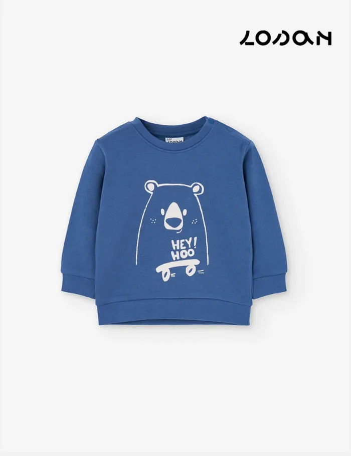 Sudadera Osito Azul