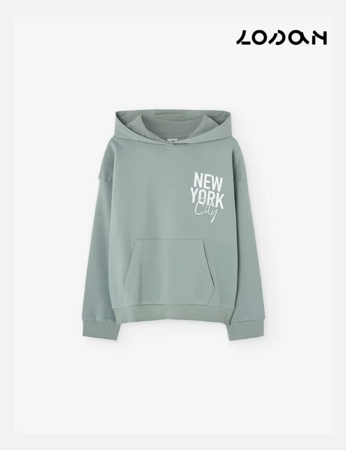 Sudadera New York Turquesa