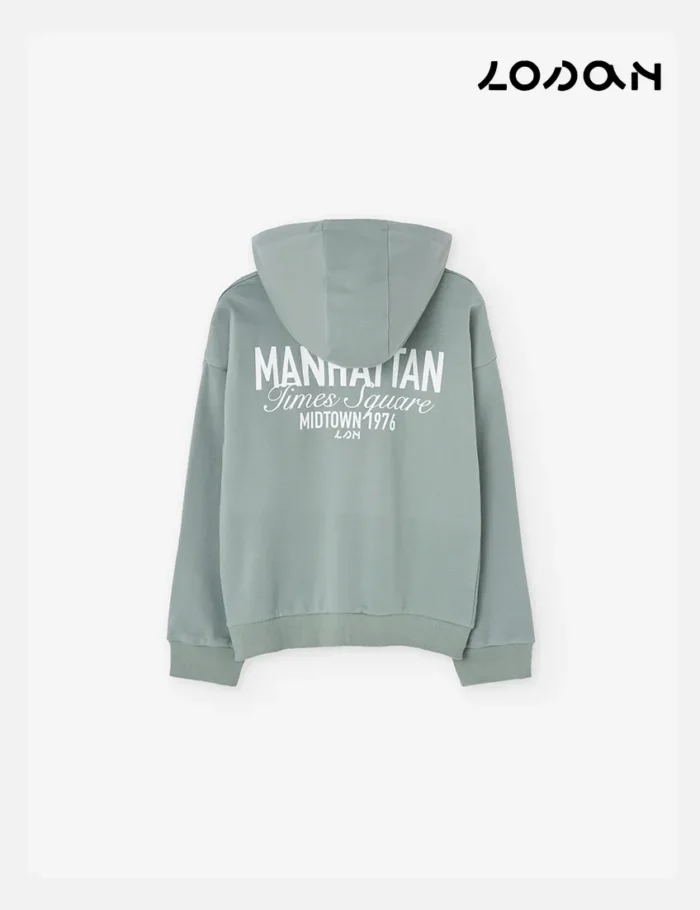 Sudadera New York Turquesa - Imagen 3