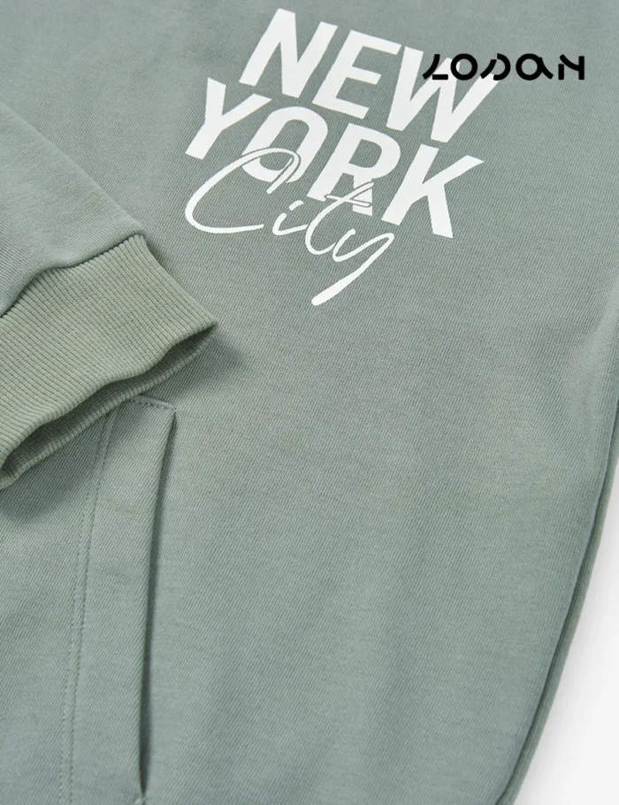 Sudadera New York Turquesa - Imagen 2