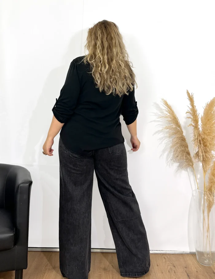 Camisa Basic Negro - Imagen 4