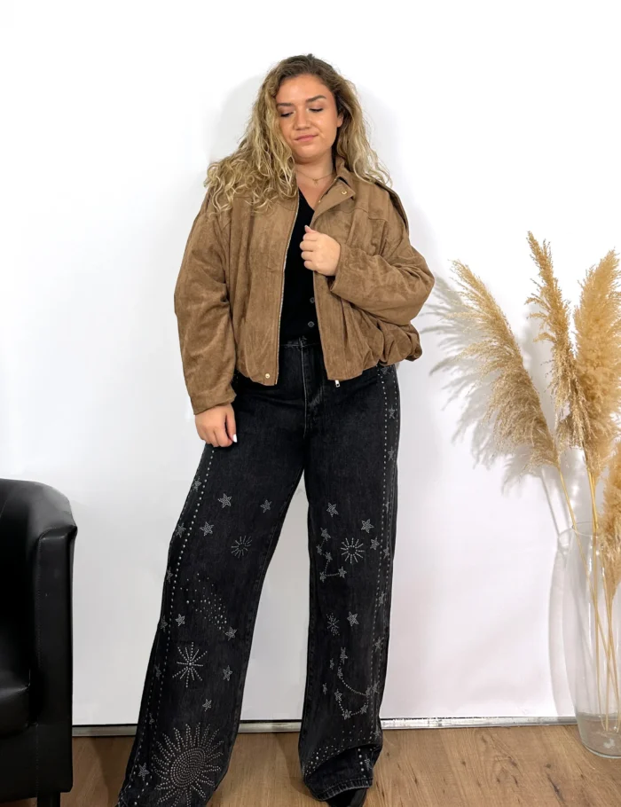 Bomber Antelina Camel