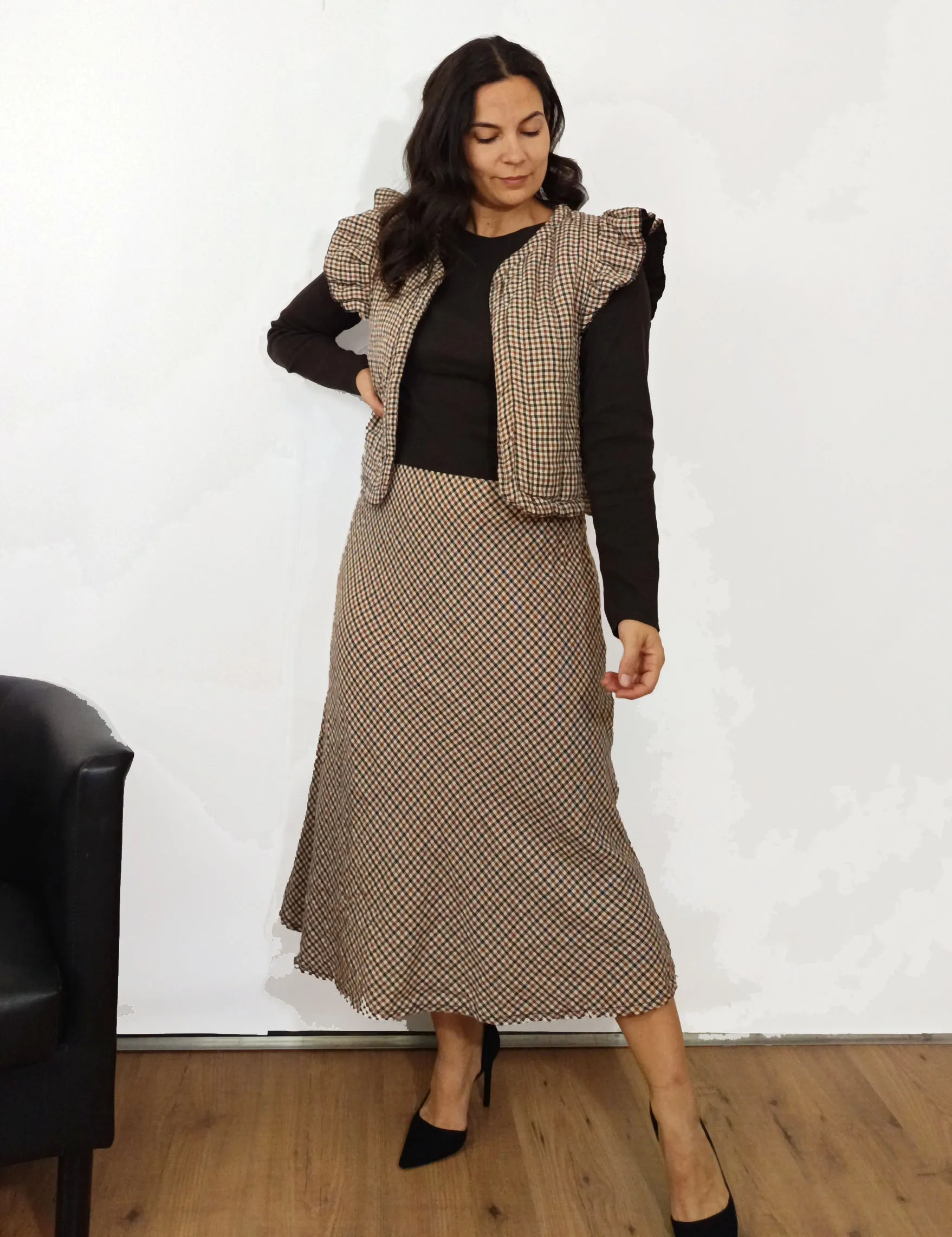 Chaleco Cuadros Marengo