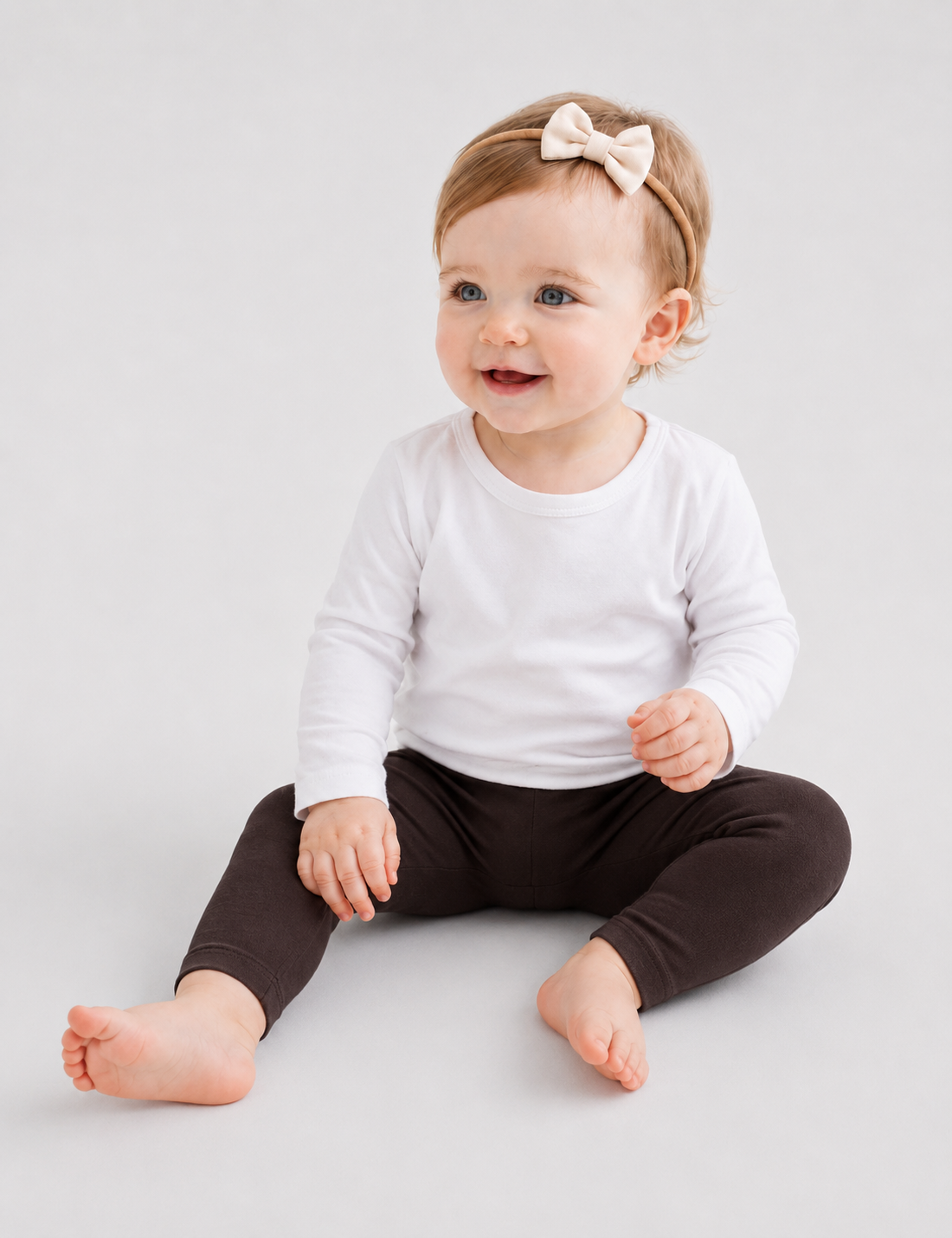 Legging Rib Marrón