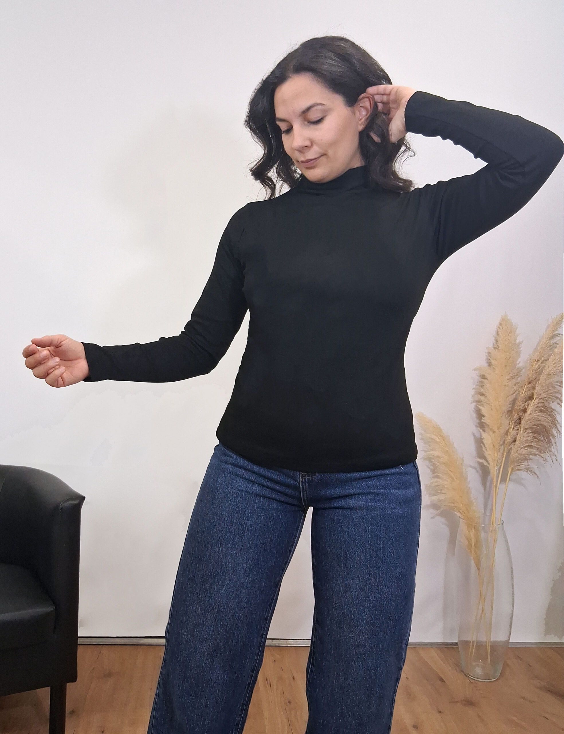 Jersey Térmico Licra Negro