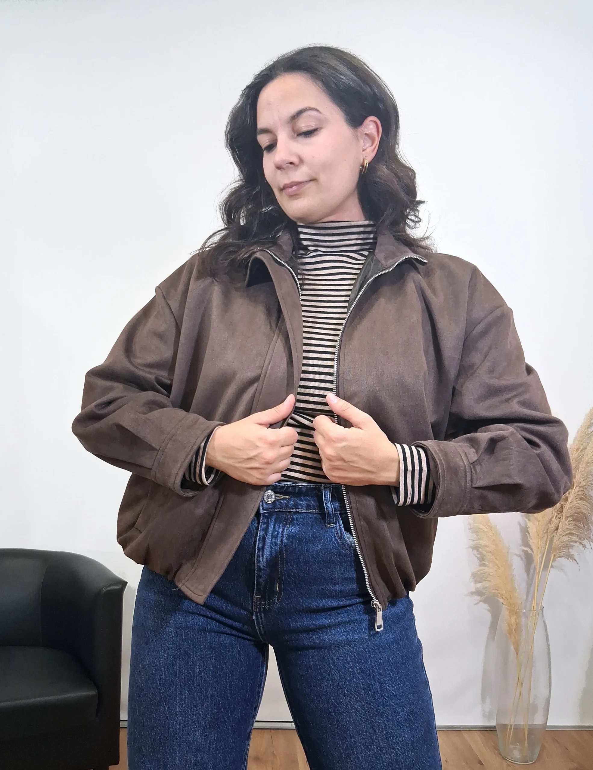 Bomber Antelina Chocolate