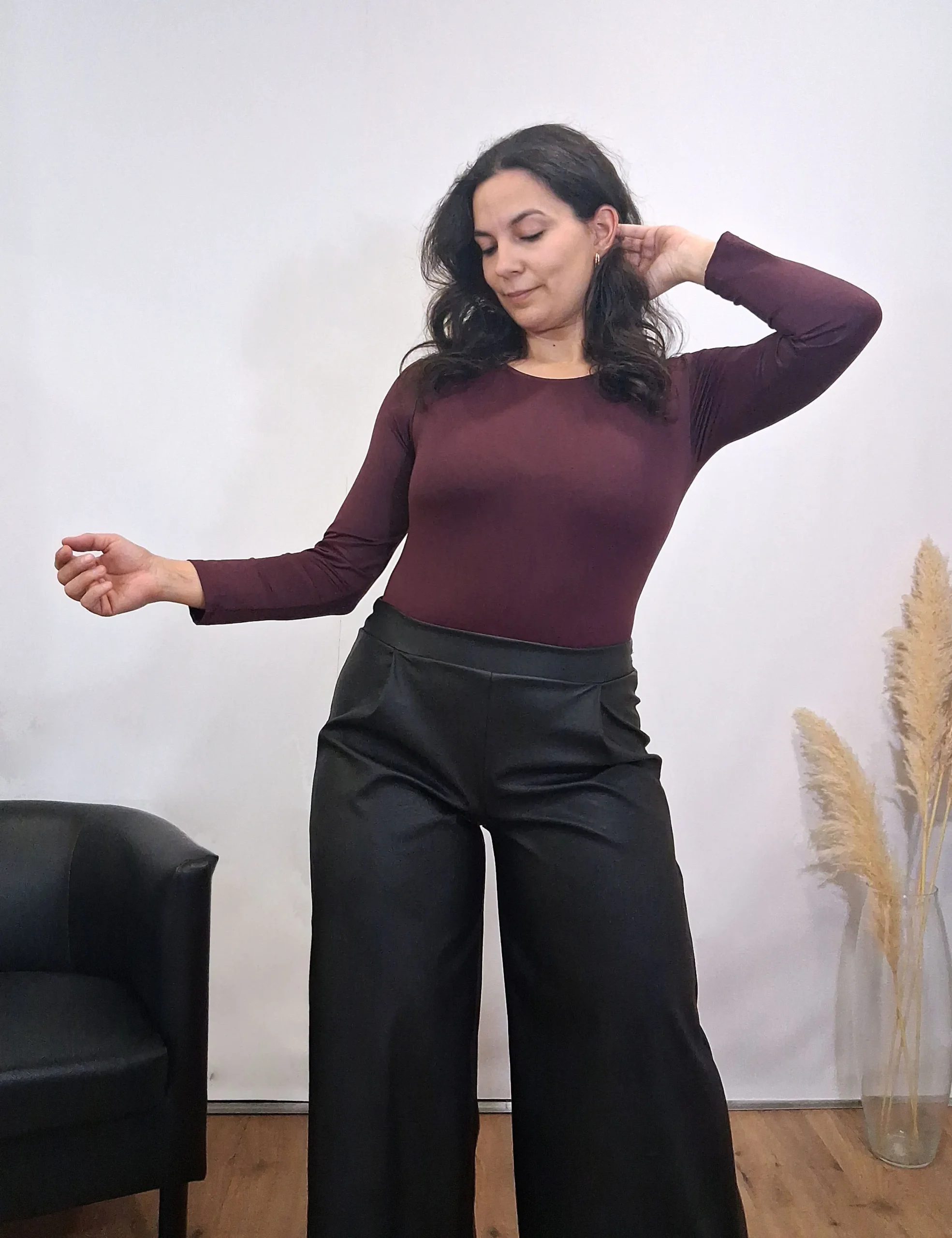 Body Básico Burdeos