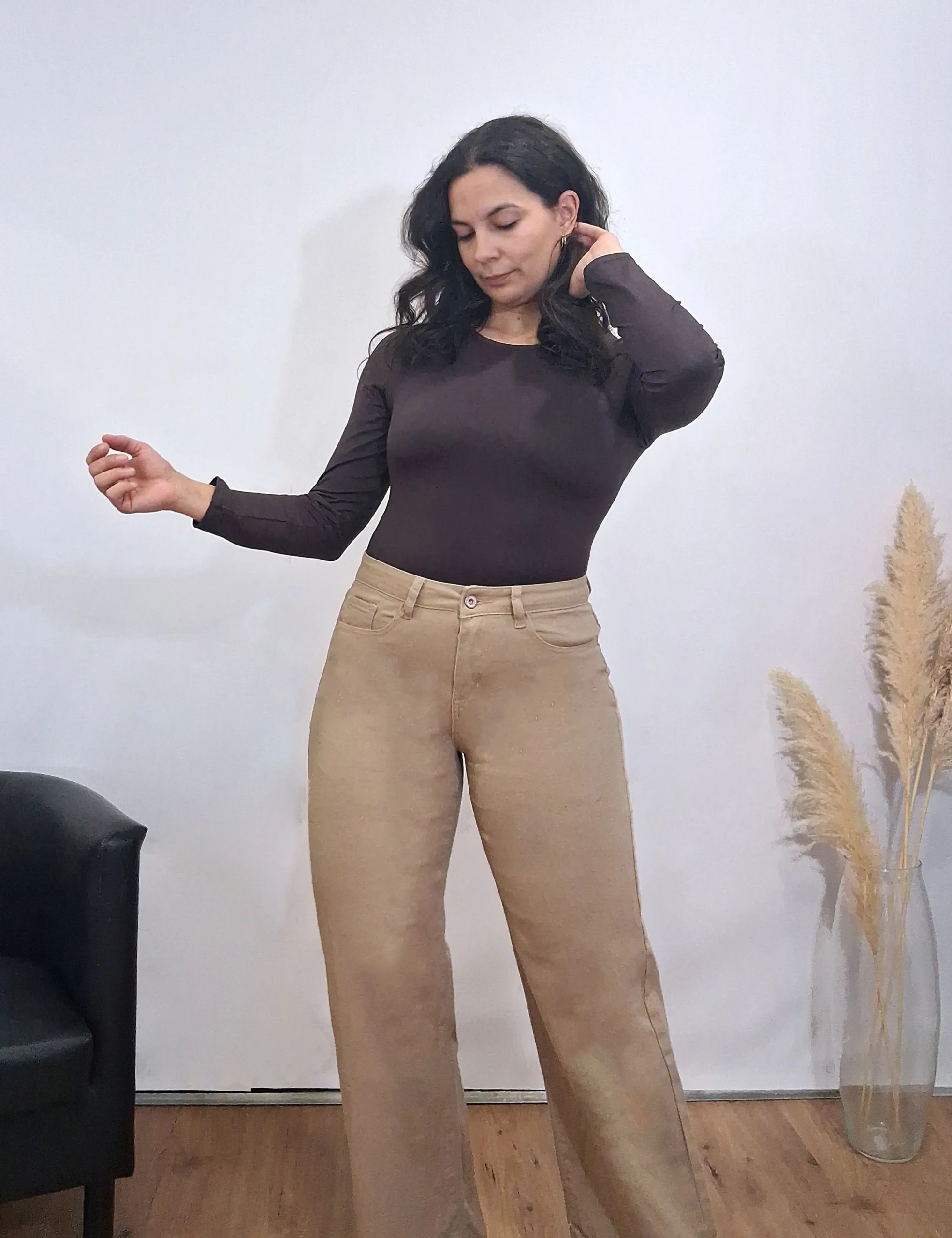 Body Básico Marrón