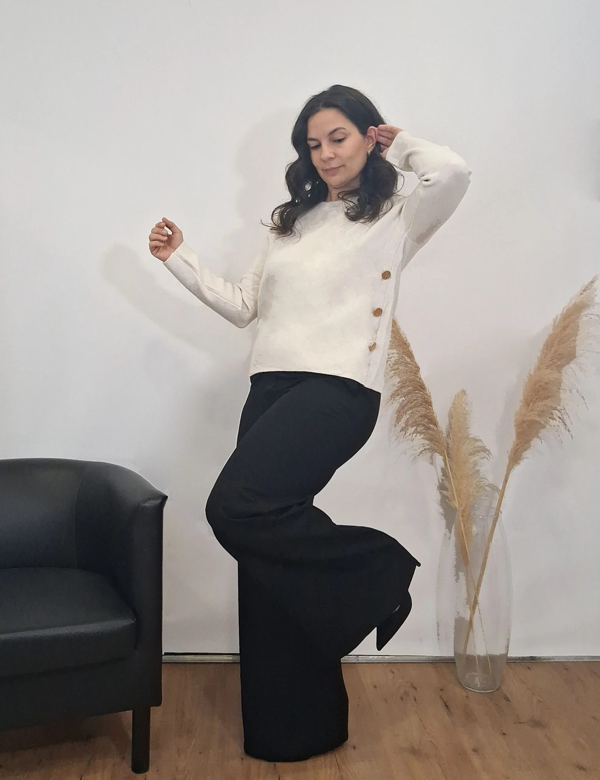 Jersey Botones Crudo