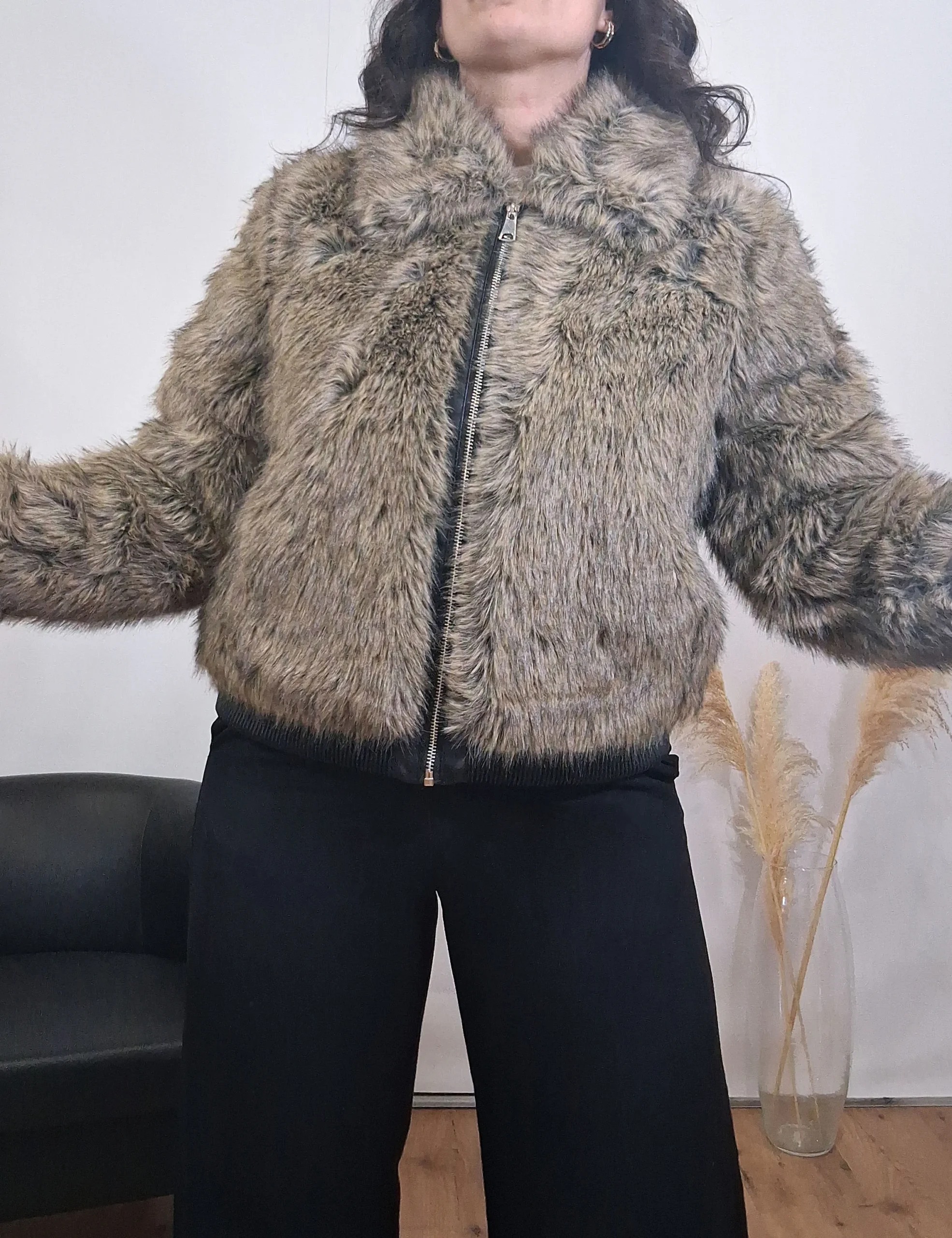 Chaqueta Pelo Marrón