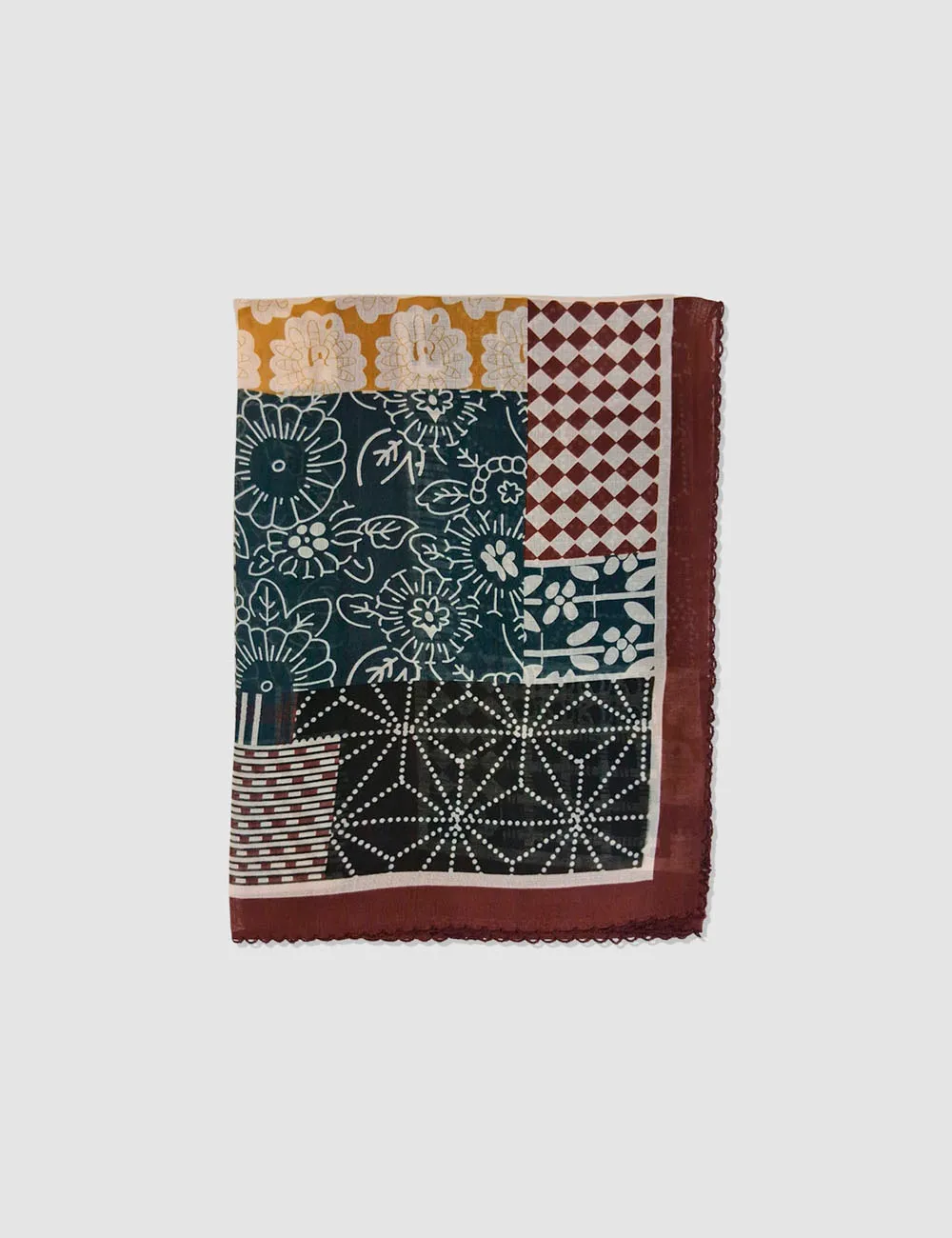 Pañuelo Estampado Formas