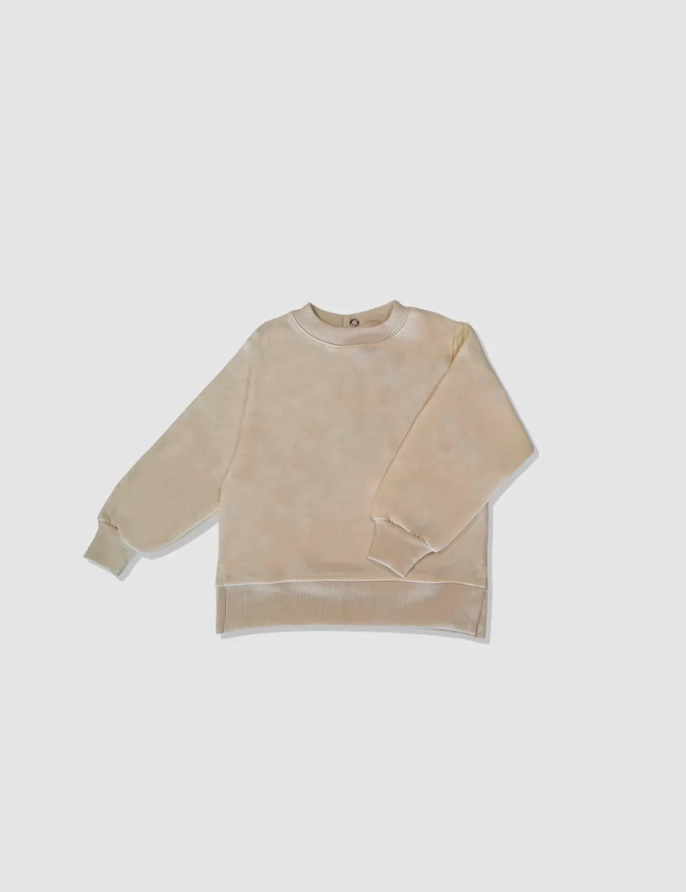 Sudadera Pelo Bebé Crudo