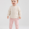 Sudadera Pelo Bebé Crudo
