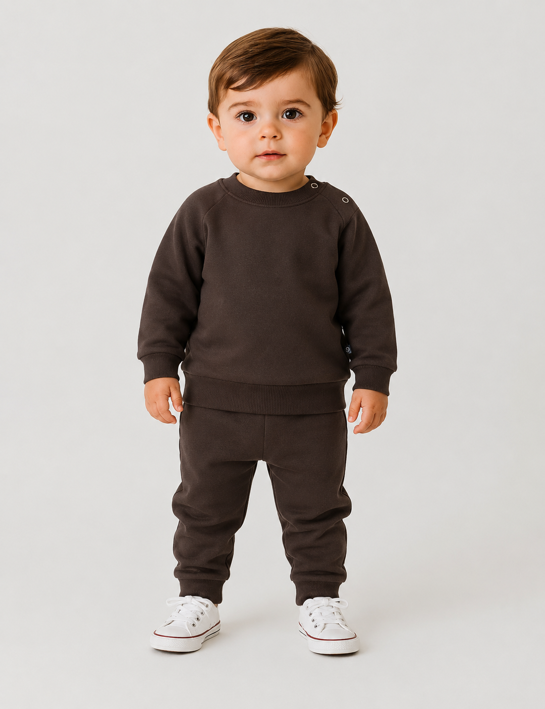 Pantalón Chandal Pelo Marrón Bebé