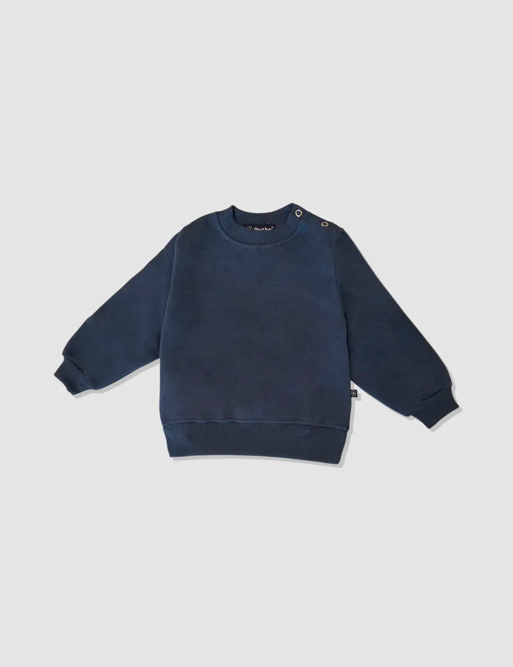 Sudadera Pelo Bebé Marino