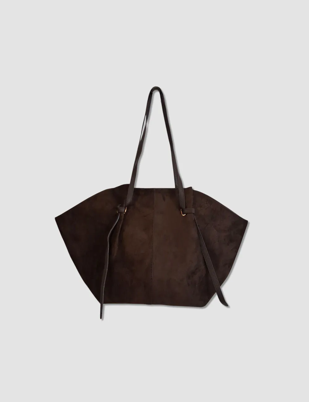 Bolso Shopper Antelina Marrón