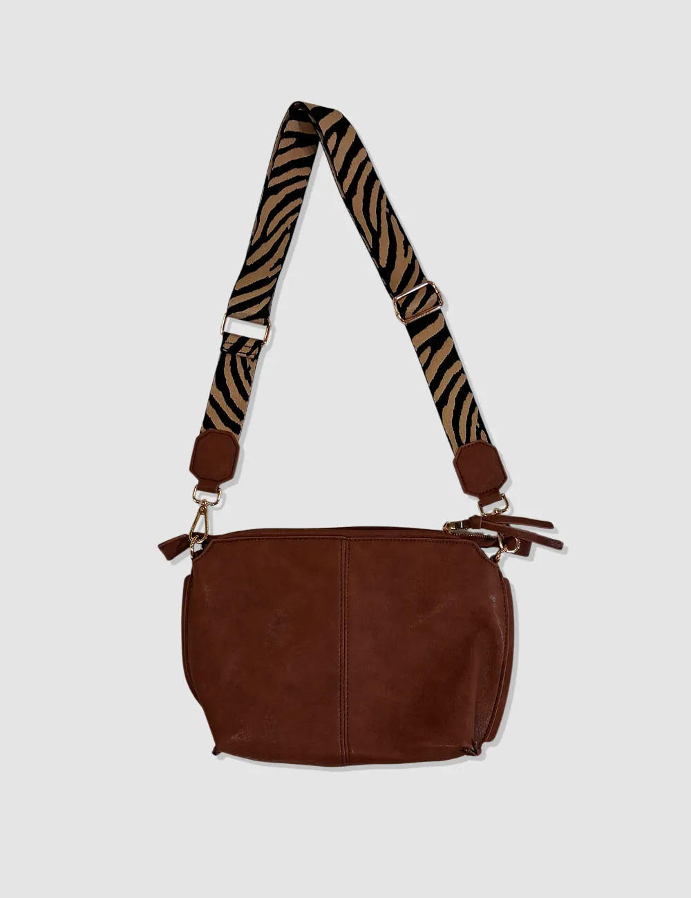 Bolso Bandolera Camel