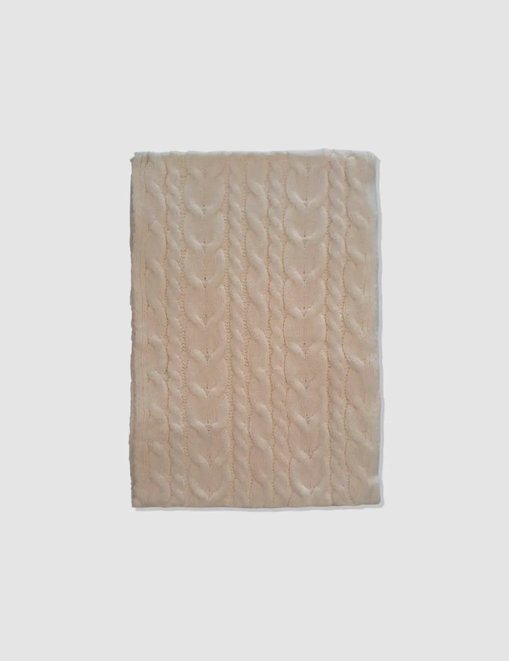 Bufanda Trenzada Crudo